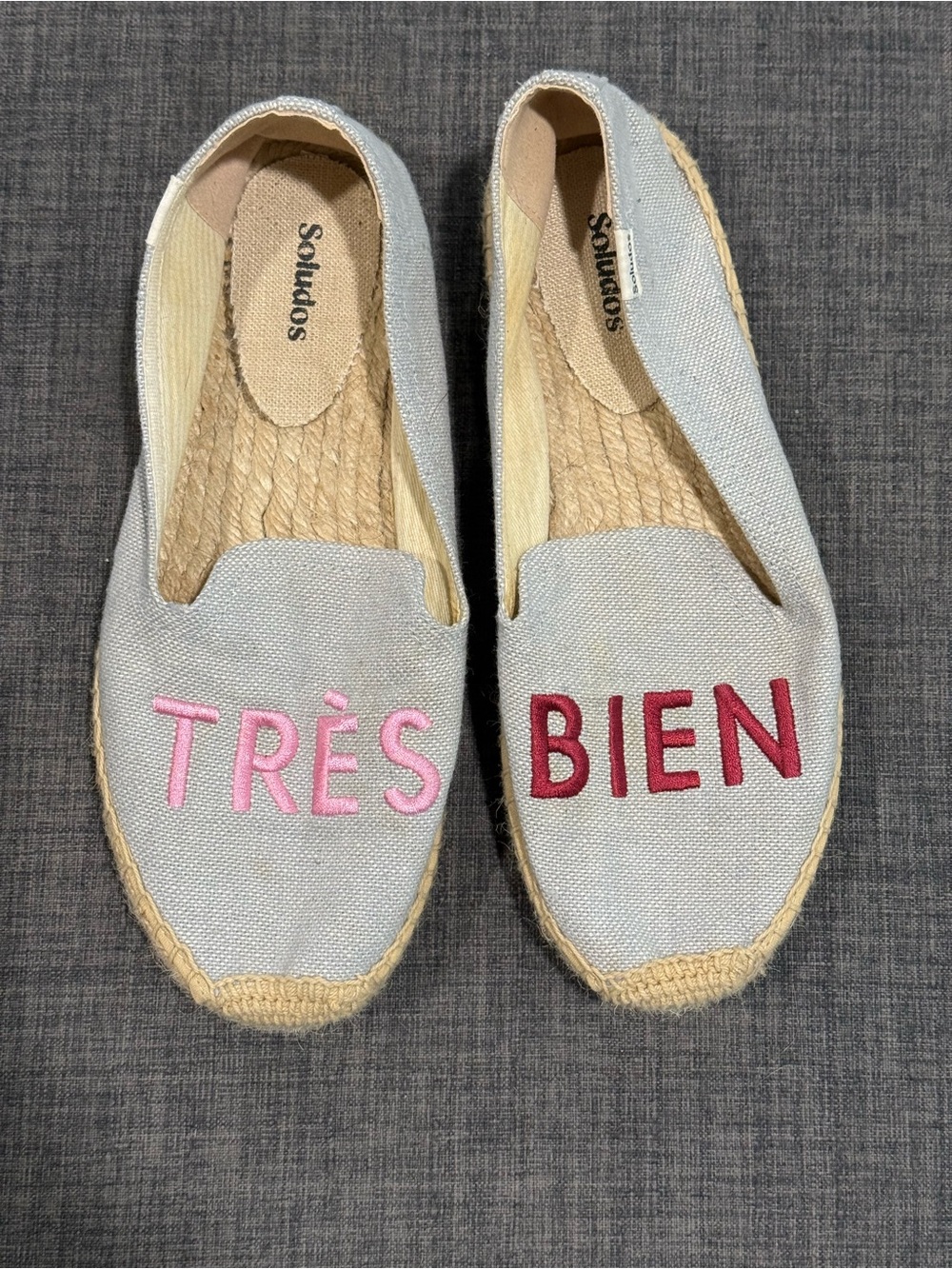 SALE! Soludos Womens 'Très Bien' Espadrille Slip-Ons